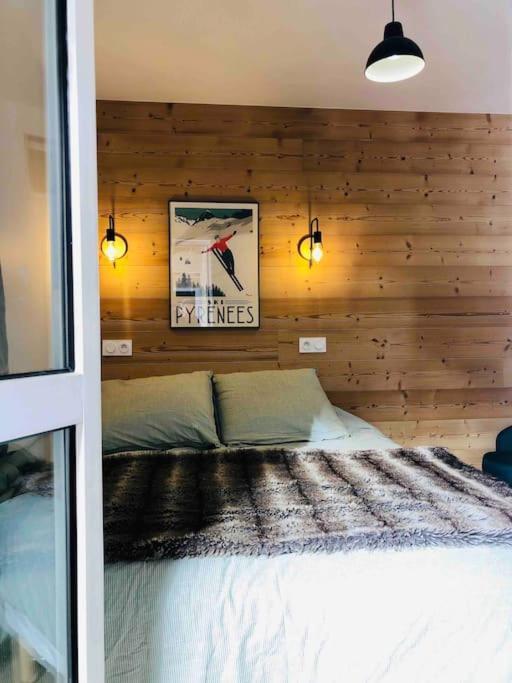 Appartement T4 8 Couchages Spacieux Et Cosy Au Pied Des Pistes Génos Buitenkant foto